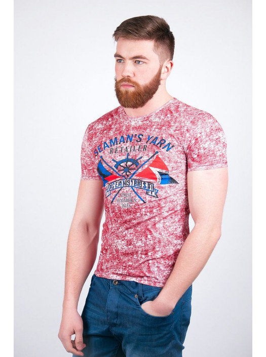 Футболка Футболка №128F010_Красный