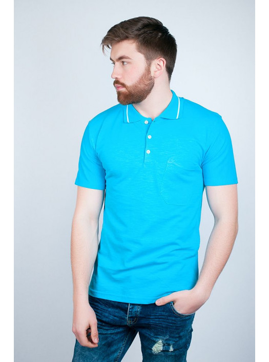 Поло Поло №61F087_Бирюзовый