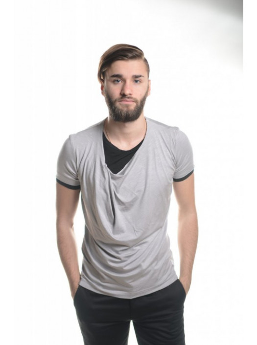 Футболка Футболка AF-7019_Серый