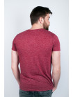 Футболка Футболка №133F001_Темно-бордовый