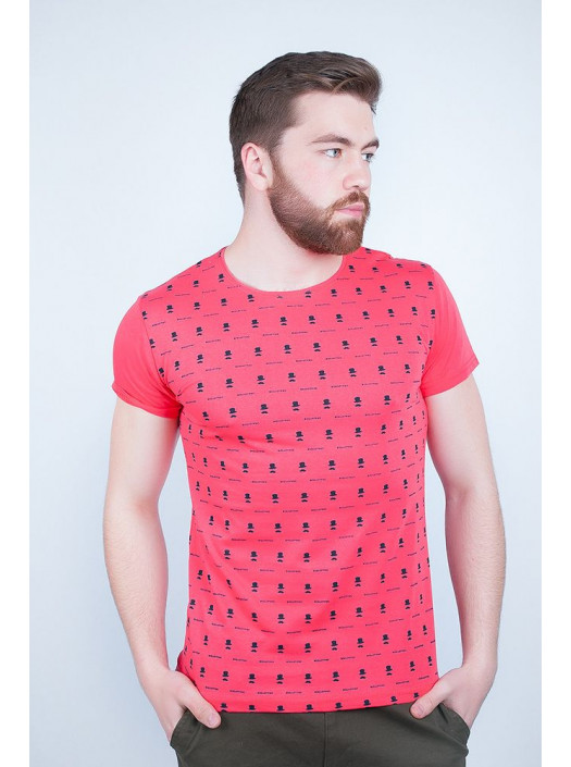 Футболка Футболка №141F002_Коралловый