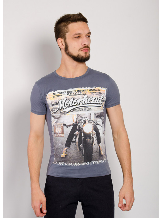 Футболка Футболка №67G001_Серый