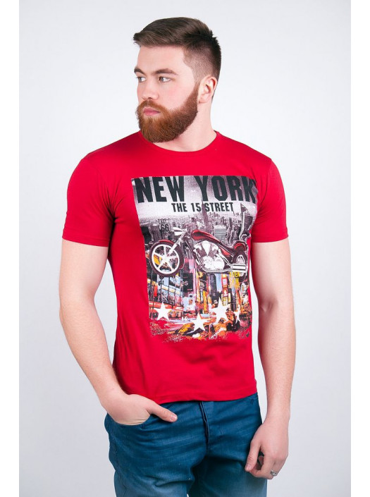 Футболка Футболка №67G020_Бордо