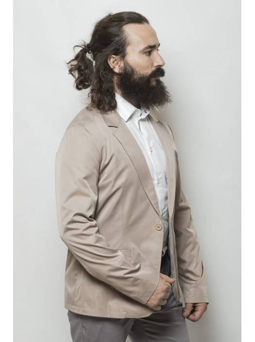 Пиджаки Пиджак 2402/1_Бежевый