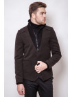 Пиджаки Куртка 2441_Темно-коричневый