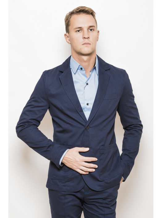 Пиджаки Пиджак 2443_Синий