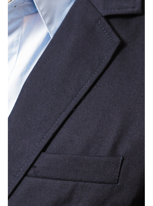 Пиджаки Пиджак 2443_Темно-синий