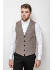 Жилетка Жилет 2103/1_Светло-коричневый