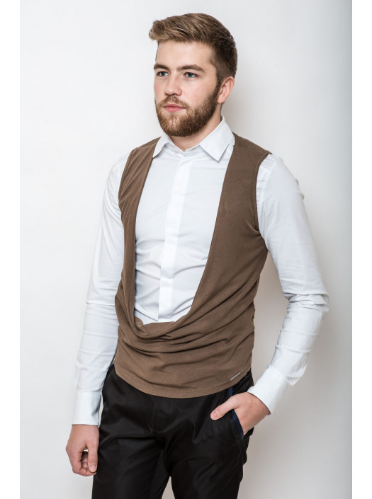 Жилетка Жилет AM-6003_Визон