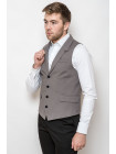 Жилетка Жилет 2103/1_Серо-коричневый