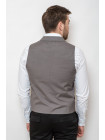 Жилетка Жилет 2103/1_Серо-коричневый