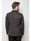 Пиджаки Пиджак 2414_Коричнево-угольный