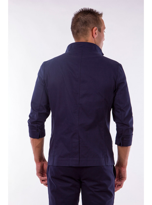 Пиджаки Пиджак 2445_Темно-синий