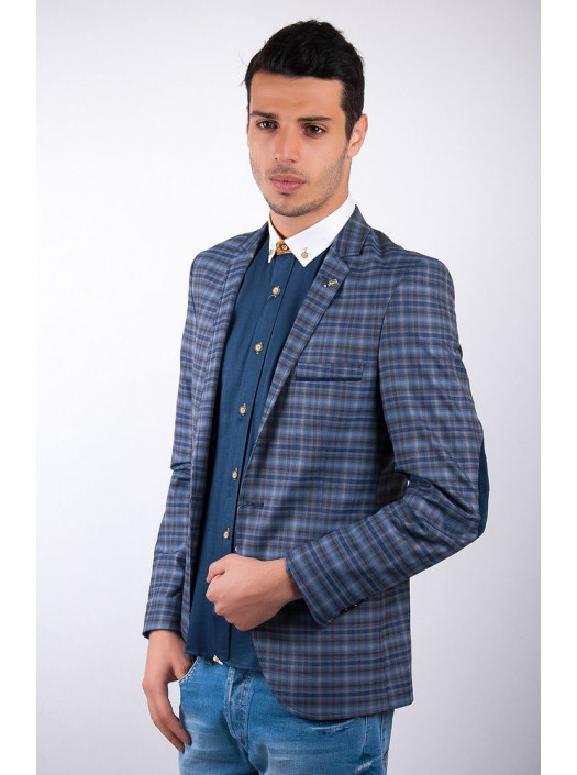 Пиджаки Пиджак №89F001_Джинс