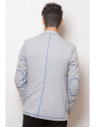 Пиджаки Трикотажный пиджак 2440_Светло-серый