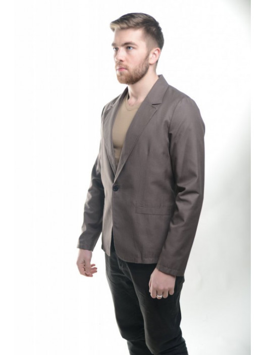 Пиджаки Пиджак 2416_Коричневый