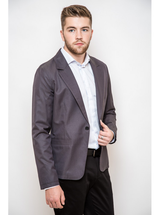 Пиджаки Пиджак 2416_Мокрый асфальт