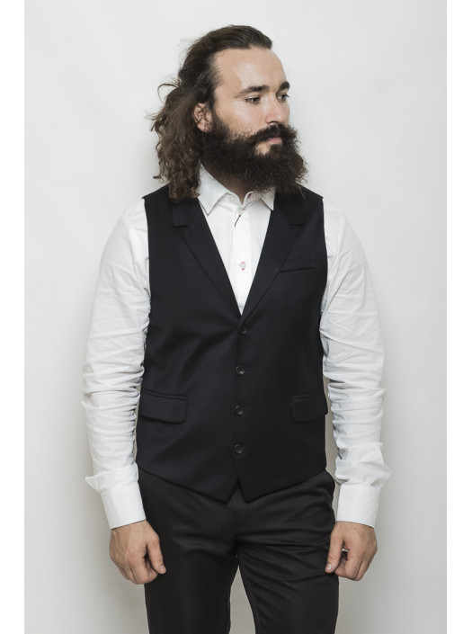 Жилетка Жилет 2103_Темно-синий