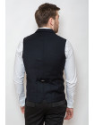 Пиджаки Пиджак без рукавов 2101_Темно-синий