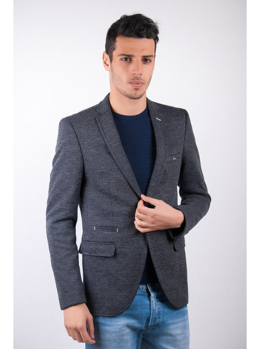 Пиджаки Пиджак №23C010_Графит