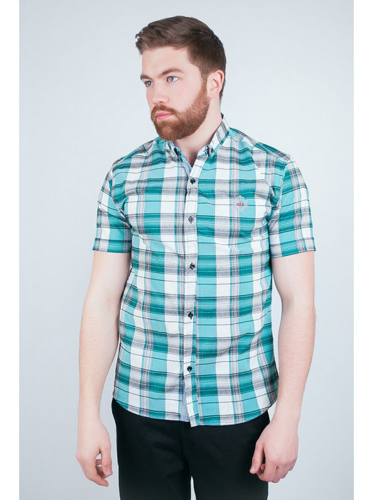 Рубашка Рубашка №94F050_Мятный