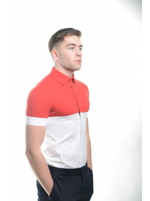 Рубашка Рубашка 3102_Красный