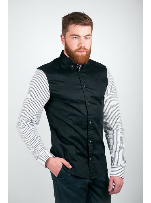 Рубашка Рубашка 3261_Черный