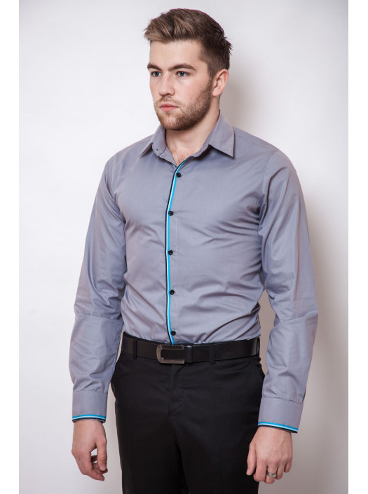 Рубашка Рубашка 3232_Серый