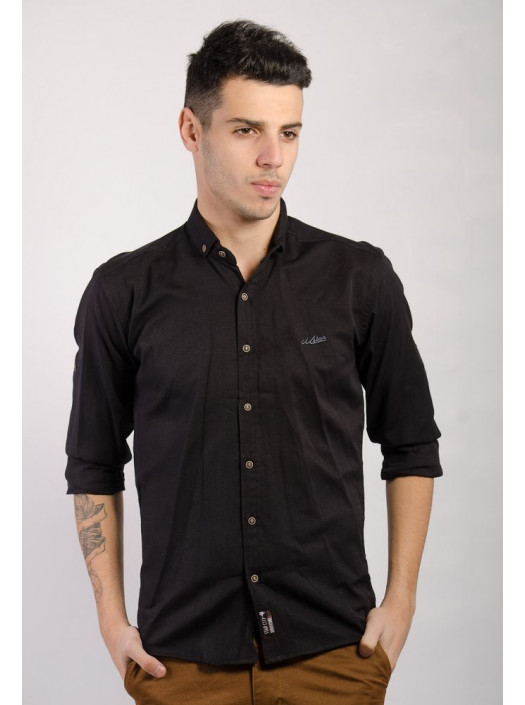 Рубашка Рубашка №36F001_Черный
