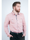 Рубашка Рубашка №46F065_Коралловый