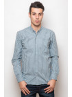 Рубашка Рубашка №36F004_Клетка голубая