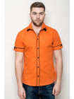 Рубашка Рубашка 3129_Оранжевый