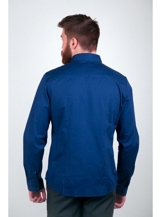 Рубашка Рубашка 3255_Синий
