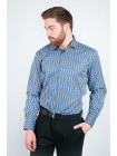 Рубашка Рубашка №54F009_Сине-серый
