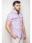 Рубашка Рубашка 3107_Светло-сиреневый