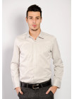 Рубашка Рубашка №74F001_Бежевая полоска
