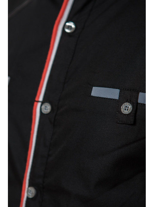 Рубашка Рубашка 3107_Черный