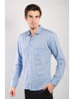 Рубашка Рубашка №46F041_Голубой