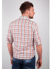 Рубашка Рубашка №94S017_Молочно-терракотовый