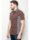 Рубашка Рубашка 3130_Коричневый
