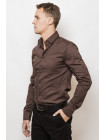 Рубашка Рубашка 3220_Шоколадный