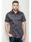 Рубашка Рубашка 3124_Темно-грифельный