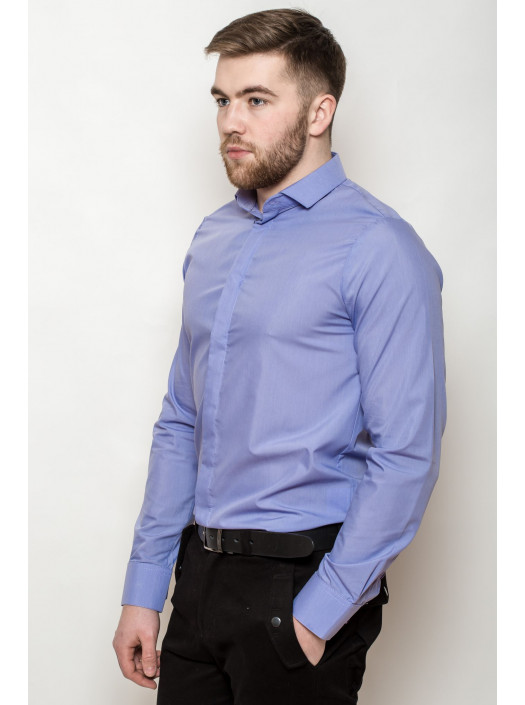 Рубашка Рубашка 3215_Сиреневый