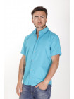 Рубашка Рубашка 3148_Бирюзовый