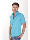 Рубашка Рубашка 3148_Бирюзовый