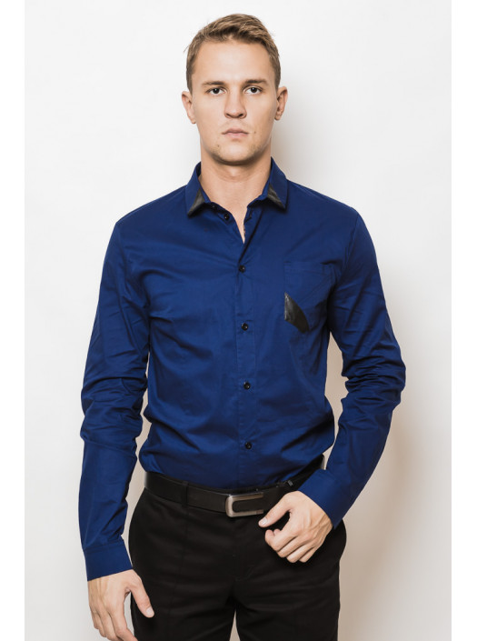 Рубашка Рубашка 3254_Синий