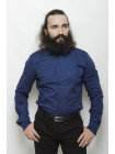 Рубашка Рубашка 3211_Синий