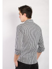 Рубашка Рубашка №46G040_Клетка черно-белая