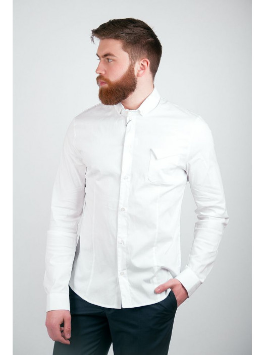 Рубашка Рубашка 3255_Белый