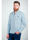 Рубашка Рубашка №94F007_Голубой